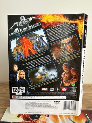 Carátula Los 4 Fantásticos PS2