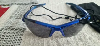 Gafas de sol deportivas azules