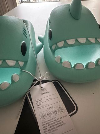 Ciabatte Squalo Azzurre Tg. 39.5