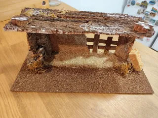 Belén / Pesebre de Corcho / Establo