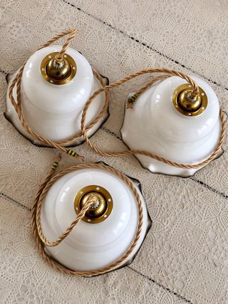 Lampada a sospensione vintage