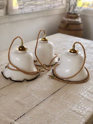 Lampada a sospensione vintage