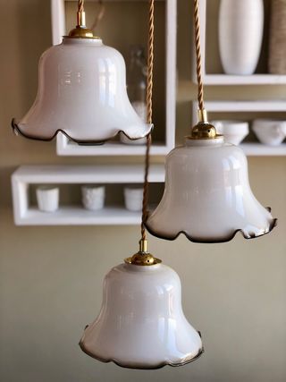 Lampada a sospensione vintage