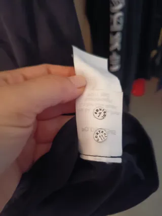 Camiseta SikSilk cuello alto negra