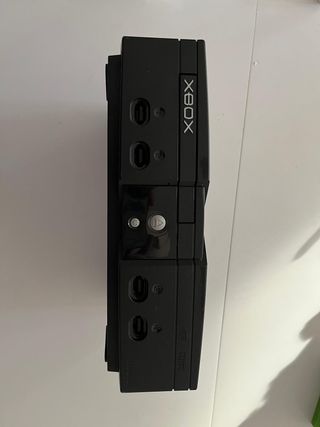 Primera XBOX, con juegos clásicos y DVD
