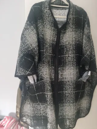 Capa a cuadros cremallera bolsillos 180 de contoro