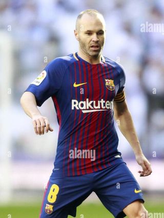 Camiseta FC Barcelona Iniesta últ. año ORIGINAL