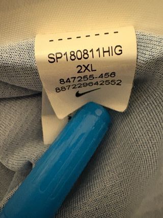 Camiseta FC Barcelona Iniesta últ. año ORIGINAL