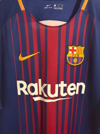 Camiseta FC Barcelona Iniesta últ. año ORIGINAL