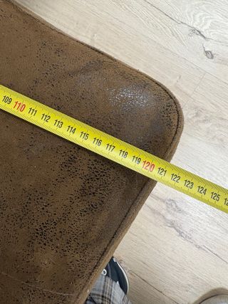 Divano letto 2 posti marrone