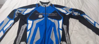 Maillot Ciclismo Rockrider Azul Negro