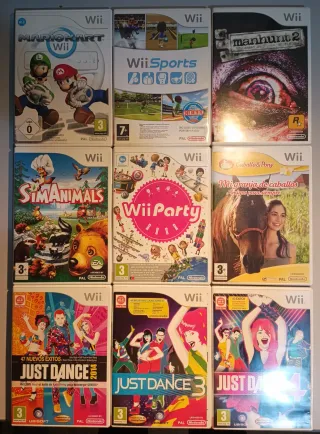 Lote Juegos Wii