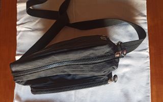 Bolso Nylon Star City Negro Ligero