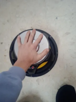 Altavoz Phonocar Potente Negro/Amarillo