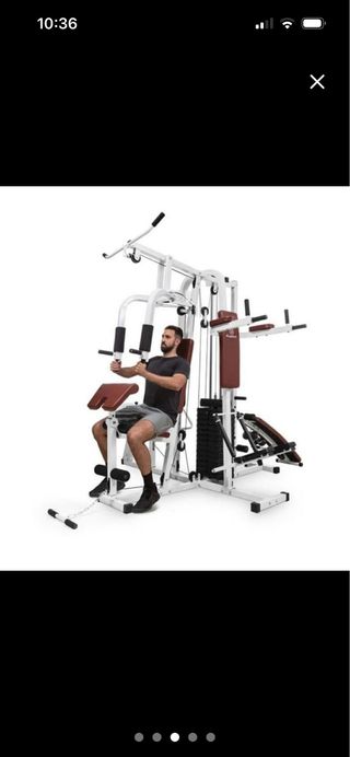 Máquina Musculación Klarfit 9000 Multifunción