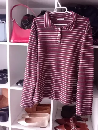 Camisa de punto y regalo 2 prendas