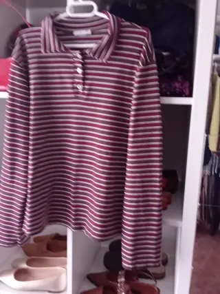 Camisa de punto y regalo 2 prendas