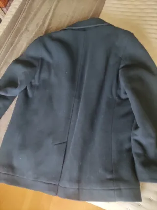 Abrigo marinero azul oscuro