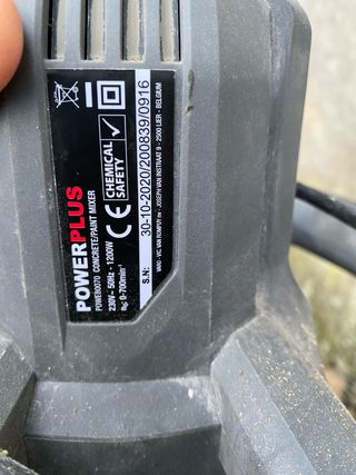 Batidora mortero Powerplus