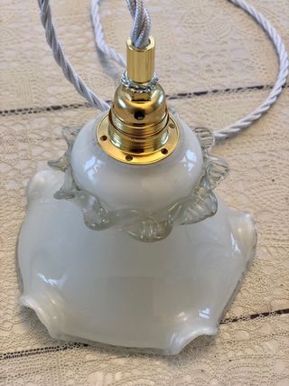 Coppia Lampade Sospensione Vintage