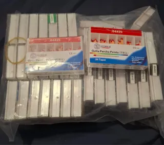 Puntas de Gutapercha LICHILAI .04 Taper