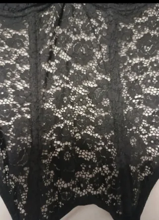 Corsé Lencero con Liguero Negro