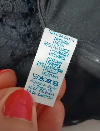 Corsé Lencero con Liguero Negro