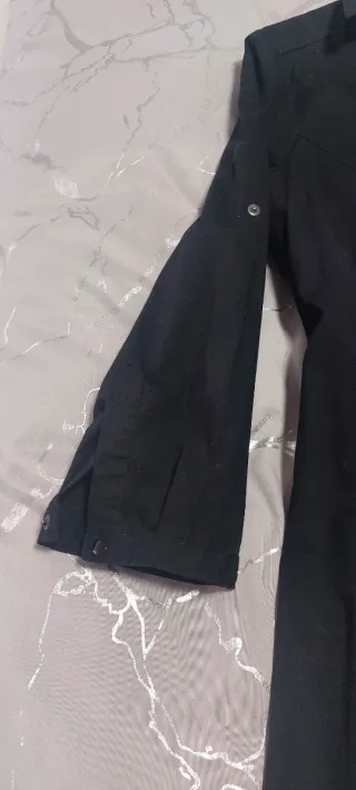 Vestido camisero negro