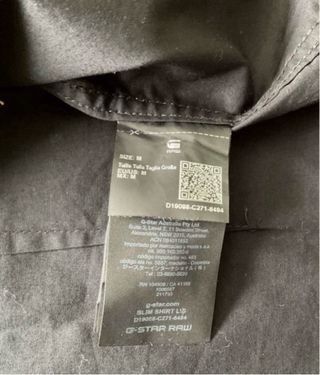 Camisa manga larga de hombre de G-Star Raw (M)