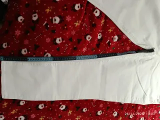 Pantalón Paige Blanco  en tallas grandes  33