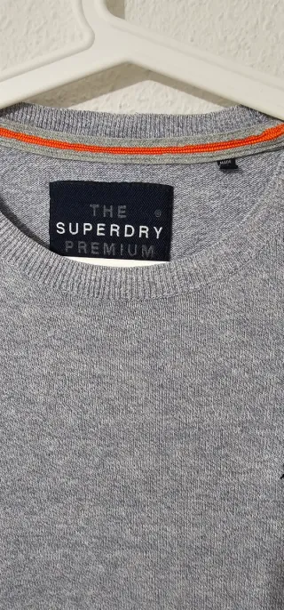 Jersey Superdry Hombre Gris