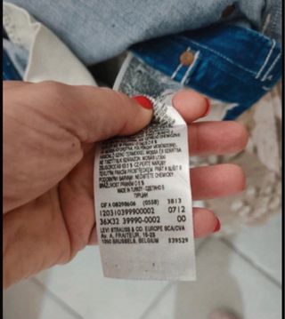 Jeans Levi's LVC Denim Duck W36 L32