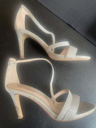 Zapatos de tacón Tiamo Plata Talla 39