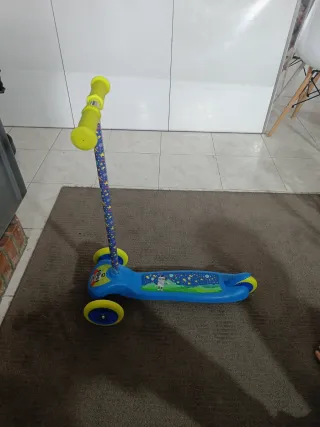 Patinete infantil 3 ruedas azul