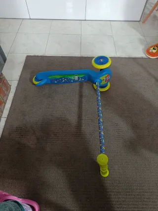 Patinete infantil 3 ruedas azul