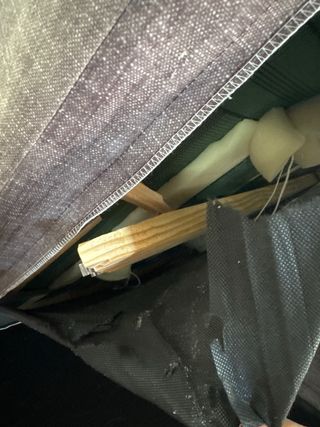 Sofá chaise longue tela