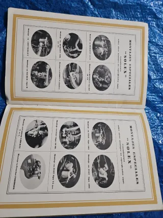 Catálogo CARBURADOR SOLEX AÑOS 20 AUTOMOVIL