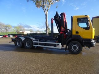 Renault KERAX 370-CAMIONES GANCHO+GRUA