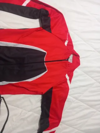 Maillot Ciclismo Rojo y Negro