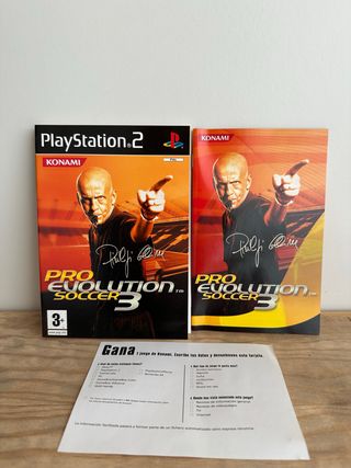 Carátula Pro Evolution Soccer 3 PS2