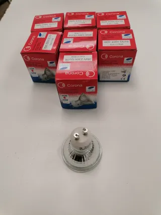 Bombillas Corona 35W 230V GU10 (Pack 8)