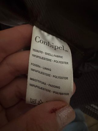 Bomber velluto Conbipel XXL