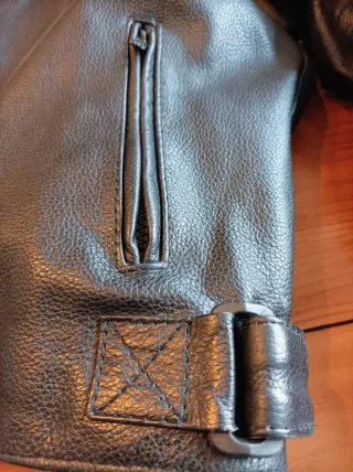 Chaqueta motera piel Victory USA Talla XXL