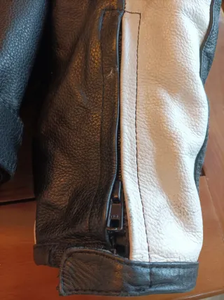 Chaqueta motera piel Victory USA Talla XXL