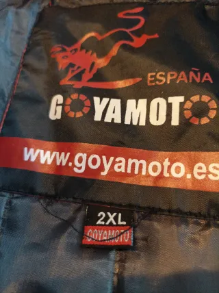 Chaqueta motera piel Victory USA Talla XXL