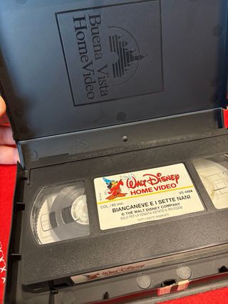 VHS Walt Disney Biancaneve e i Sette Nani Original