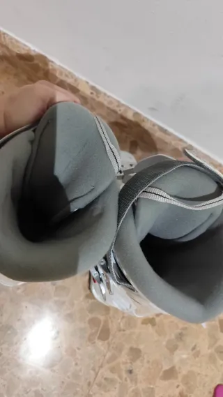 Botas de esquí mujer Wedze blancas