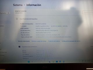 Portátil Dell i3 SSD