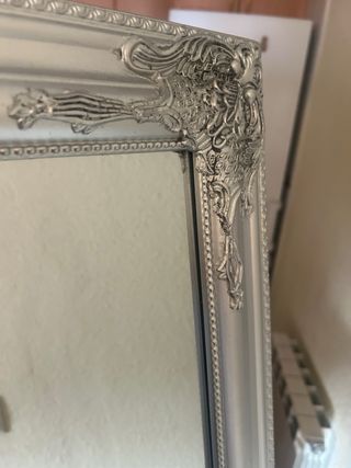 Specchio da terra Nordborg argentato