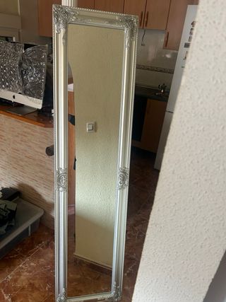 Specchio da terra Nordborg argentato